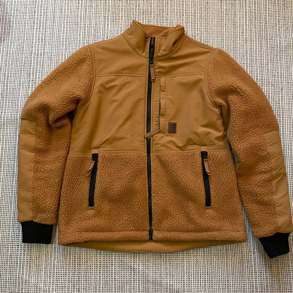 Topo Designs Subalpine Fleece Jacket - Women's S, Wheat